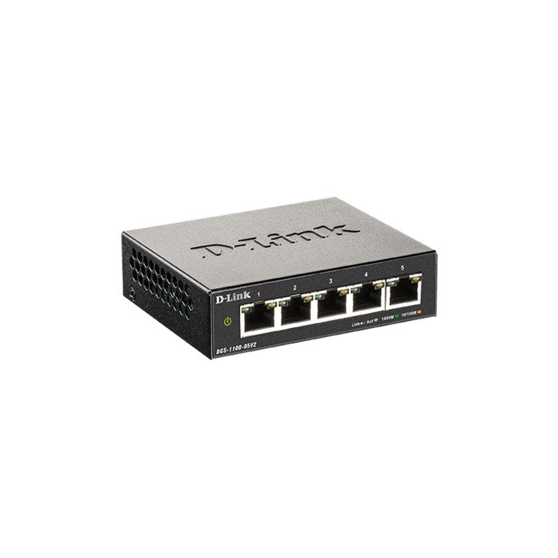 D-Link DGS-1100-05V2 5 Port Gigabit EasySmart Switch image 0