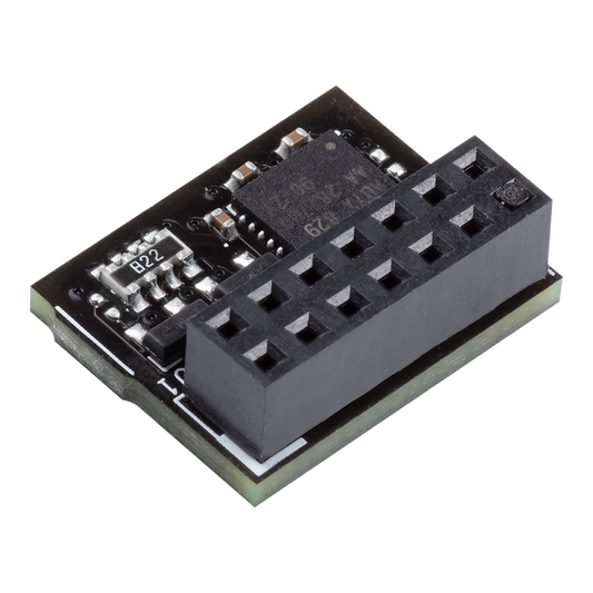 ASUS TPM-SPI TPM Chip, Improve Your Computer's Security. 14-1 pin and SPI interf image 1