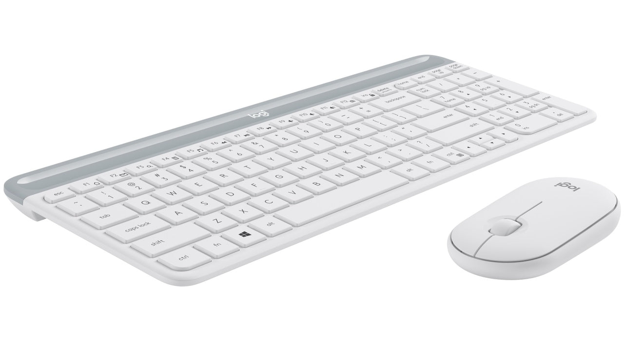 Logitech MK470 Slim Wireless Keyboard Mouse Combo Nano Receiver 1 Yr Warranty -W image 1