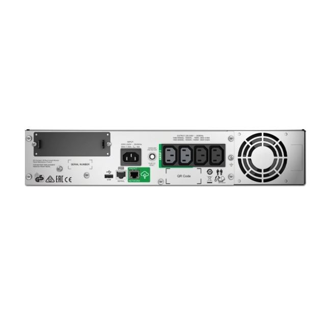 APC Smart-UPS 1500VA/1000W Line Interactive UPS, 2U RM, 230V/10A Input, 4x IEC C image 2
