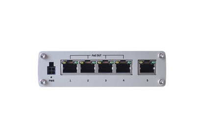 Teltonika Industrial POE+ Ethernet Switch, 4 x PoE+ ports, Power Up to 120W, 5 x image 3