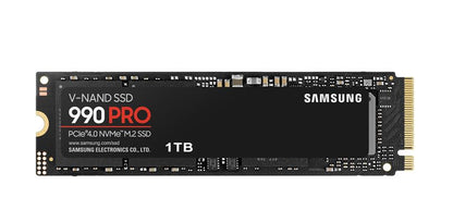 Samsung 990 Pro 1TB Gen4 NVMe SSD 7450MB/s 6900MB/s R/W 1550K/1200K IOPS 600TBW image 0