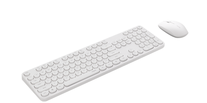 RAPOO X260S Wireless Optical Mouse & Keyboard Black - 2.4G Connection, 10M Range image 1