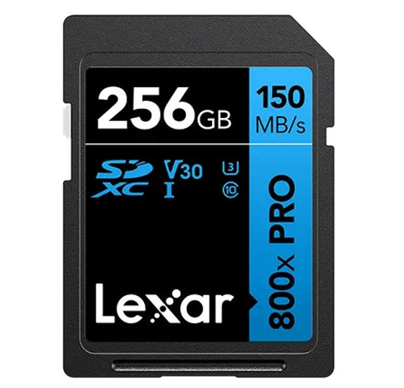 Lexar High-Performance 800x PRO 256GB SDHC™/SDXC™ UHS-I Card BLUE Series spe image 0