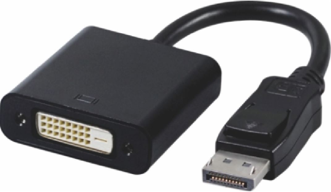Astrotek DisplayPort DP to DVI Adapter Converter Male to Female Active Connector image 0