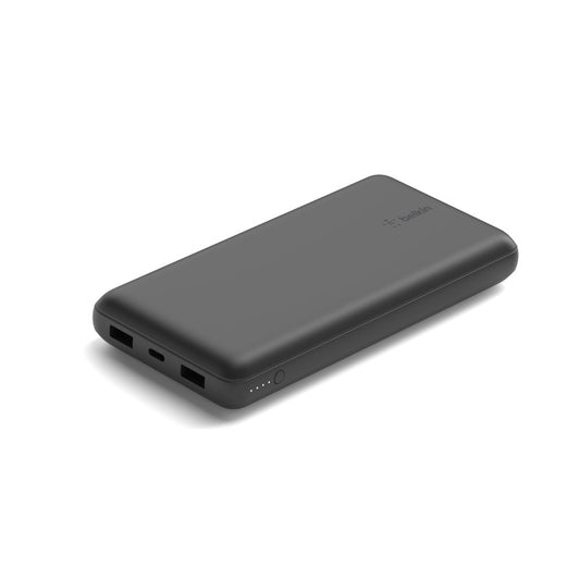 Belkin BoostCharge Power Bank 20K (Multi-port) - Black(BPB012btBK),1xUSB-C, 2xUS image 1