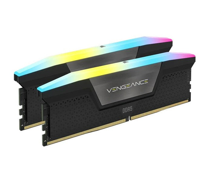 Corsair Vengeance RGB 32GB (2x16GB) DDR5 UDIMM 6400MHz C36 1.35V Desktop Gaming image 0