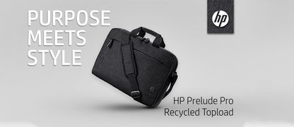 HP 15.6' Prelude Pro Recycle Top Load Carry Case Laptop Bag Recycled Fabric Stra image 3