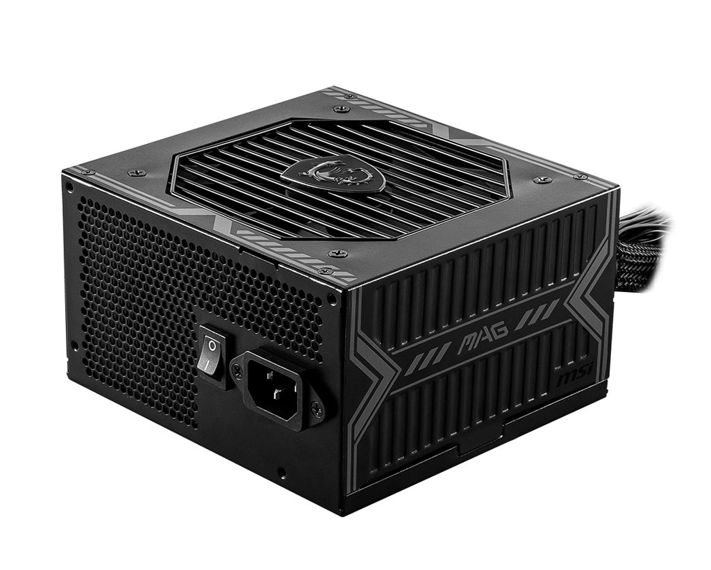 MSI MAG A650BN 650W Power Supply, 80 PLUS Bronze, up to 85% Efficiency, Active P image 0