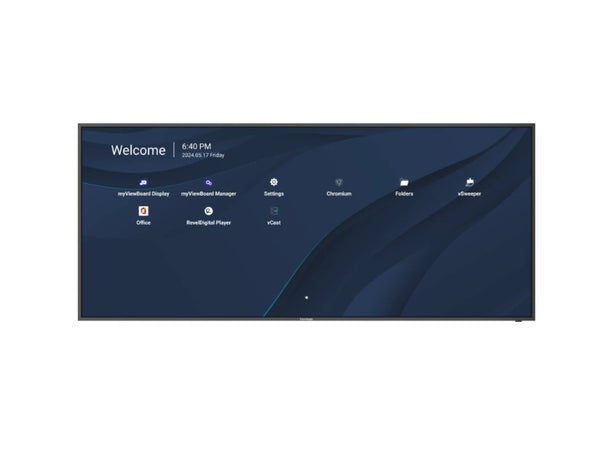 Viewsonic CDE105UW 105' 5K Presentation Display, Ultrawide Wireless presentation image 0