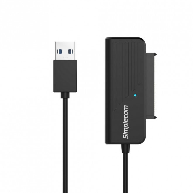 Simplecom SA205 Compact USB 3.0 to SATA Adapter Cable Converter for 2.5' SSD/HDD image 1