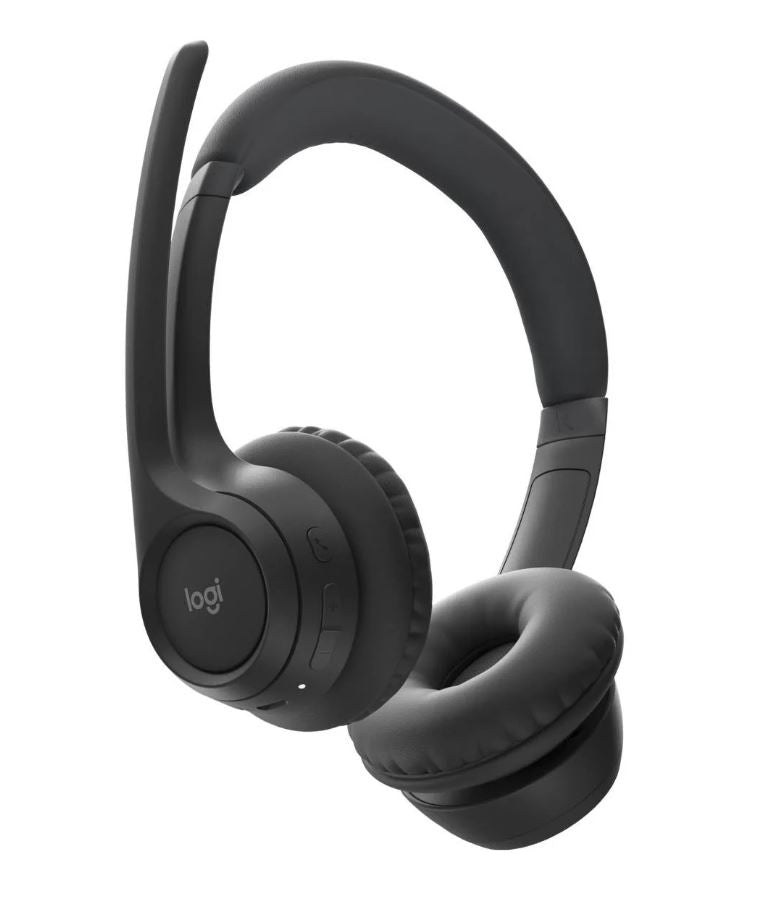 Logitech ZONE 300 Wireless Headset Midnight Black 1-Year Limited Hardware Warran image 2