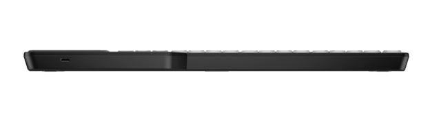 HP 405 Multi-Device Backlit Wired Keyboard Removable USB-C® cable with USB-A Sl image 3