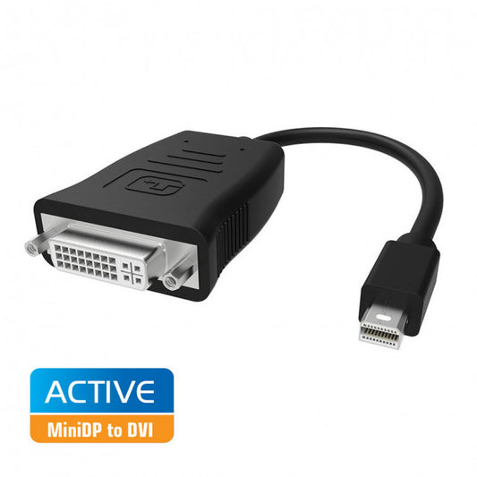 Simplecom DA102 Active MiniDP to DVI Adapter 4K UHD (Thunderbolt and Eyefinity C image 1