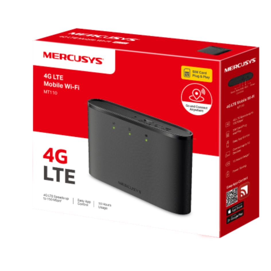 Mercusys MT110 4G LTE Mobile Wi-Fi image 0