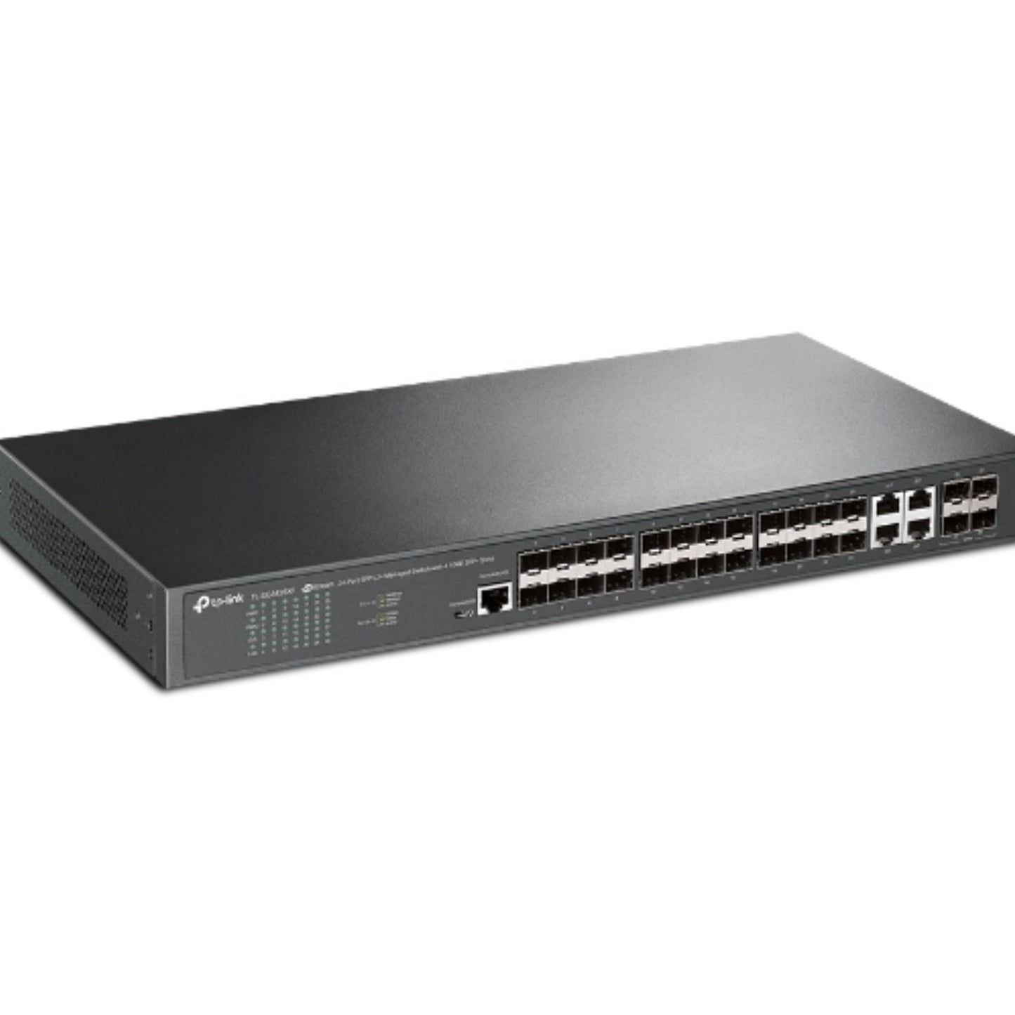 TP-Link TL-SG3428XF JetStream 24-Port SFP L2+ Managed Switch with 4 10GE SFP+ Sl image 2