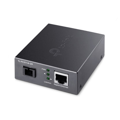 TP-Link TL-FC311A-20 Gigabit WDM Media Converter - IEEE 802.3u 1550nm 20KM 9/125 image 0