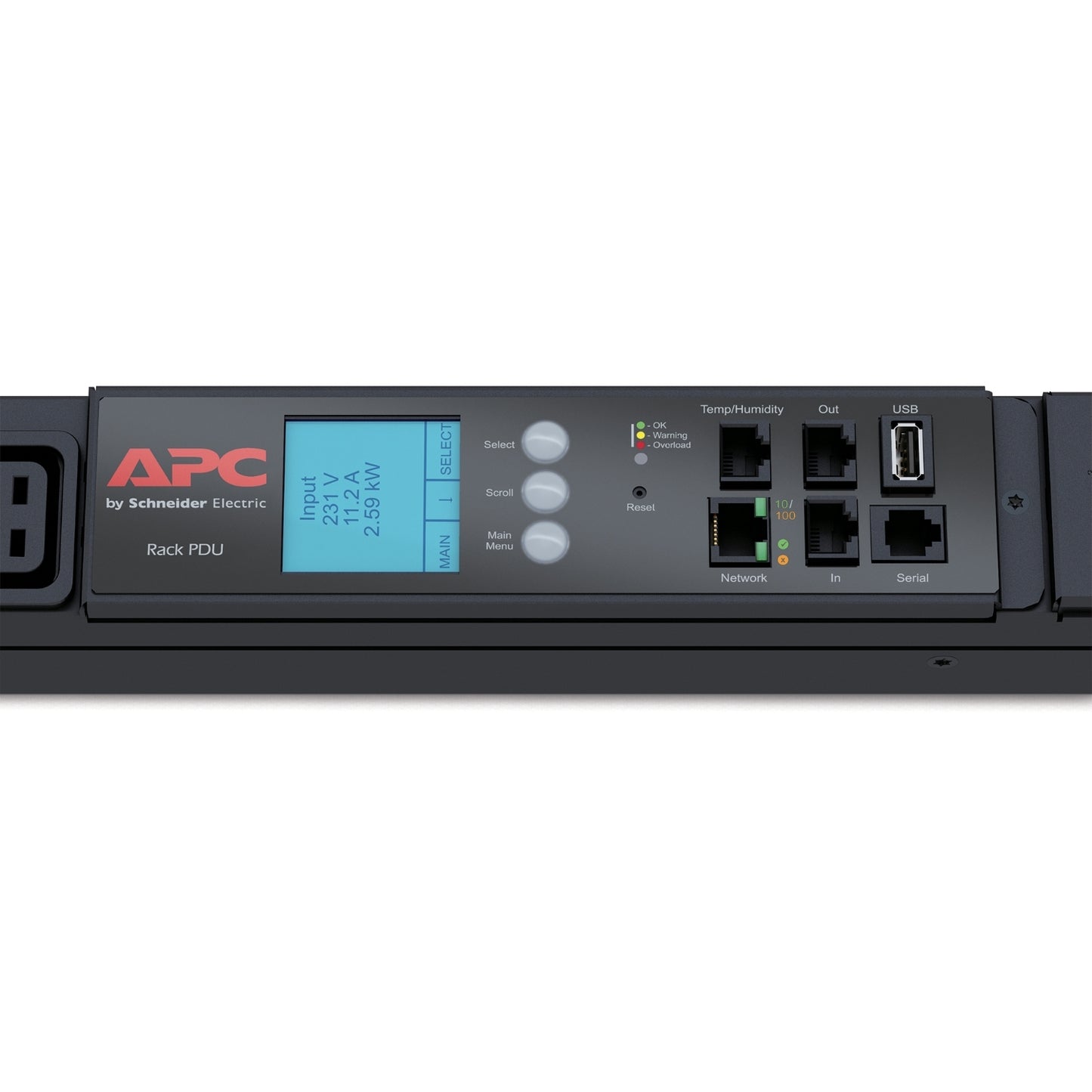 APC Netshelter Metered Rack PDU, 0U, 230V/24A Input, 12x IEC C19 & 30x IEC C13 O image 3