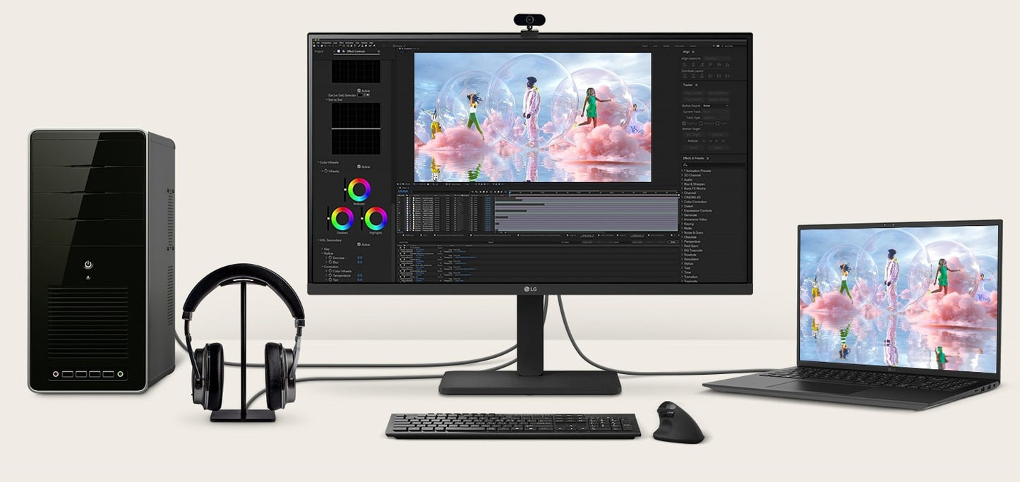 LG 27' IPS FHD 1920 x 1080, USB Type-C™ (PD 65W) 100Hz 5ms, AMD FreeSync 16:9 image 0