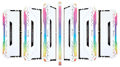 Corsair Vengeance RGB PRO SL 16GB (2x8GB) DDR4 3600Mhz C18 White Heatspreader De image 2