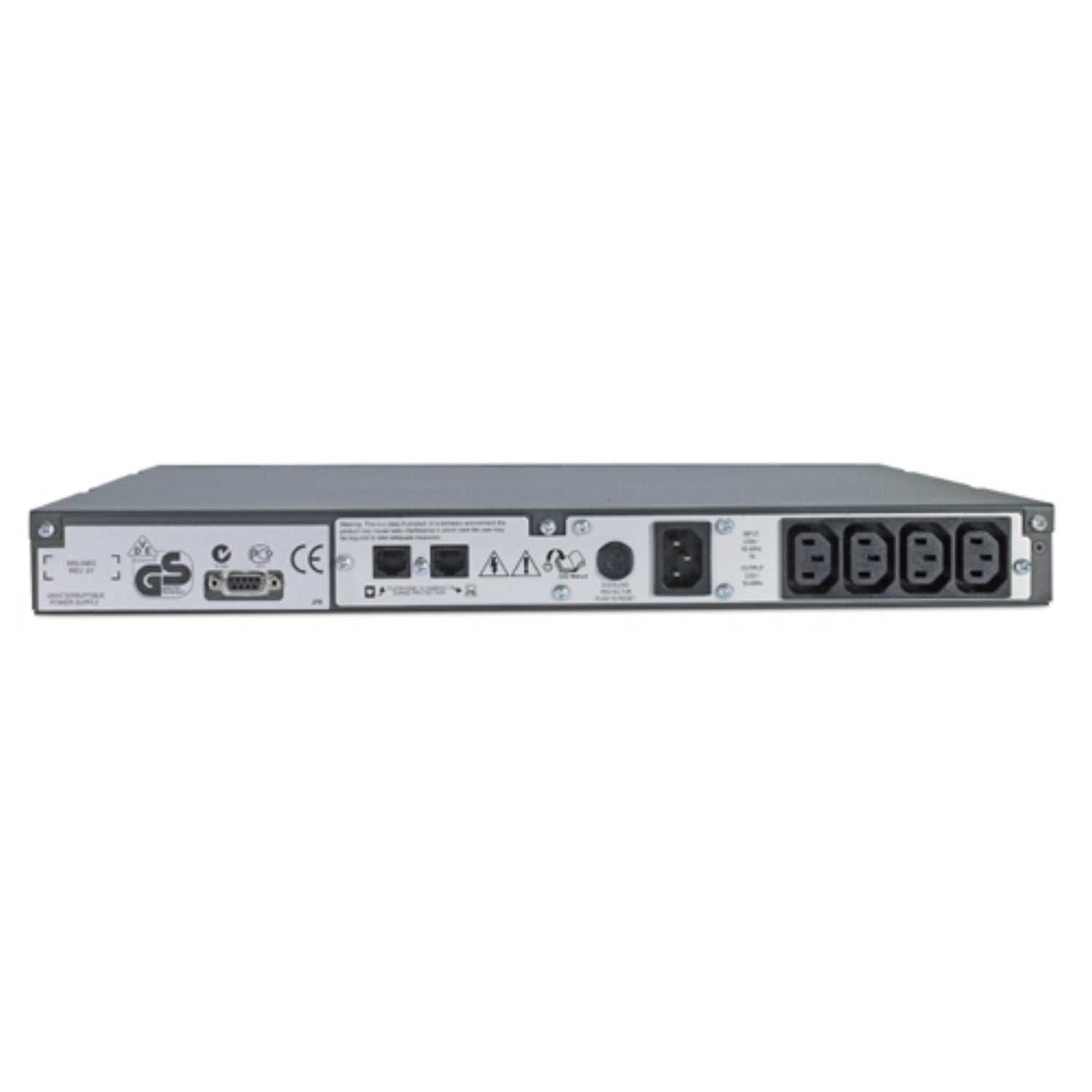APC Smart-UPS 450VA/280W Line Interactive UPS, 1U RM, 230V/10A Input, 4x IEC C13 image 1
