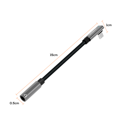 mbeat Elite USB-C to 3.5mm Audio Adapter - Add Headphone Audio Jack to USB-C Com image 2