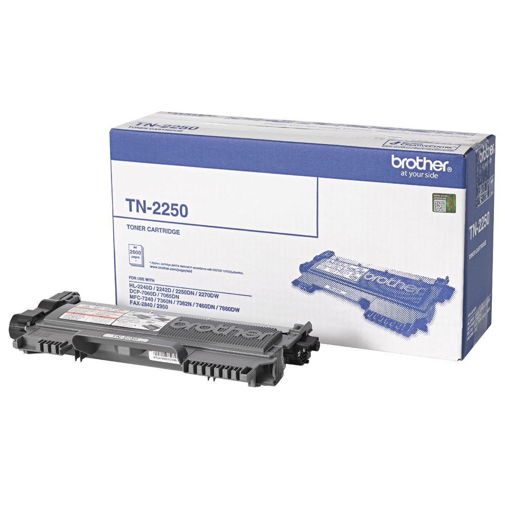 Brother TN-2250 Mono Laser- High Yield, HL-2240D/2242D/2250DN/2270DW, DCP-7060D/ image 0