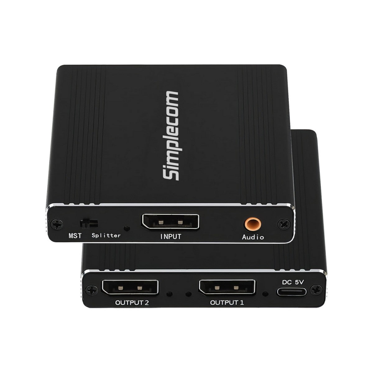 Simplecom CM214 DisplayPort Splitter 1 IN 2 OUT MST Hub for Dual Extended Screen image 2