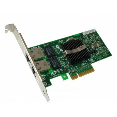 Intel EXPI9402PTBLK Dual-Port Gigabit Pro/I 8257IGB, Full Height, PCI-E x4 image 0