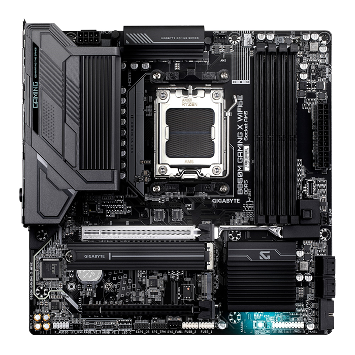 Gigabyte B850M GAMING X WF6E 1.0, AMD AM5, 4 x DDR5 up to 256 GB,  1 x HDMI, 2 x image 1