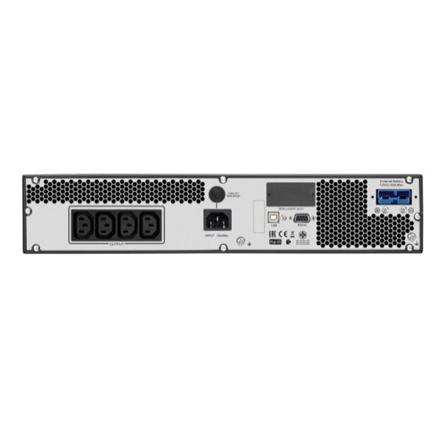 APC Easy UPS 2000VA/1600W Online UPS, 4U RM, 230V/10A Input, 4x IEC C13 Outlets, image 2