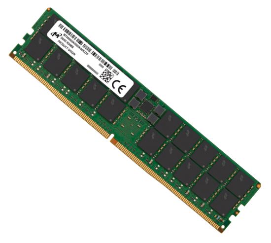 Micron/Crucial 64GB (1x64GB) DDR5 RDIMM 4800MHz CL40 2Rx4 ECC Registered Server image 0