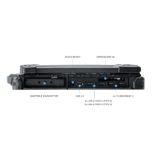 DURABOOK Z14I, 14' FHD, Intel® Core™ Ultra 5 125U, Windows 11, 16GB RAM, 512G image 2