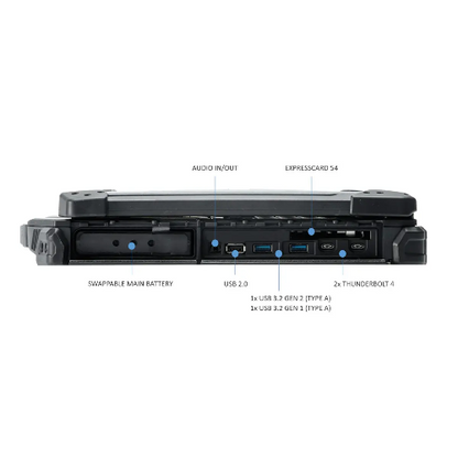 DURABOOK Z14I, 14' FHD, Intel® Core™ Ultra 5 125U, Windows 11, 16GB RAM, 512G image 2
