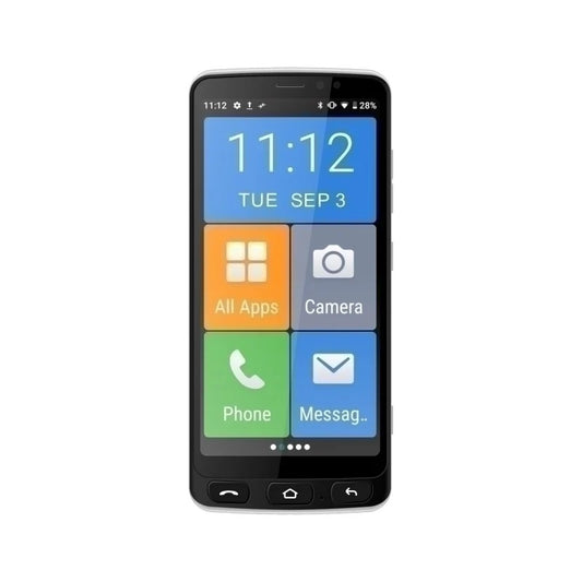 IQU SMARTEasy Q50 Seniors 4G 16GB Smartphone Black  - 5.5' IPS Display, 2GB/16GB image 0