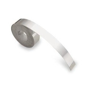 DYMO (SD301242/32500) Stainless Steel Embosser Labels, 12mm x 6.4m image 0