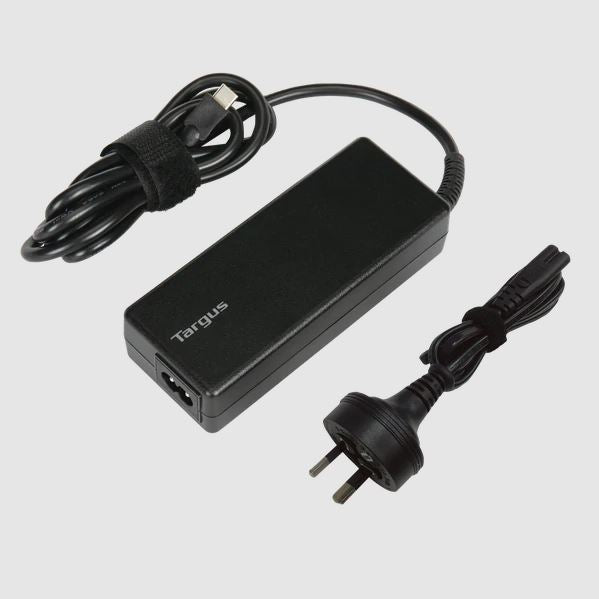Targus 100W USB-C Charger - Compatible with USB-C Laptops, Tablets, Phones, Buil image 0