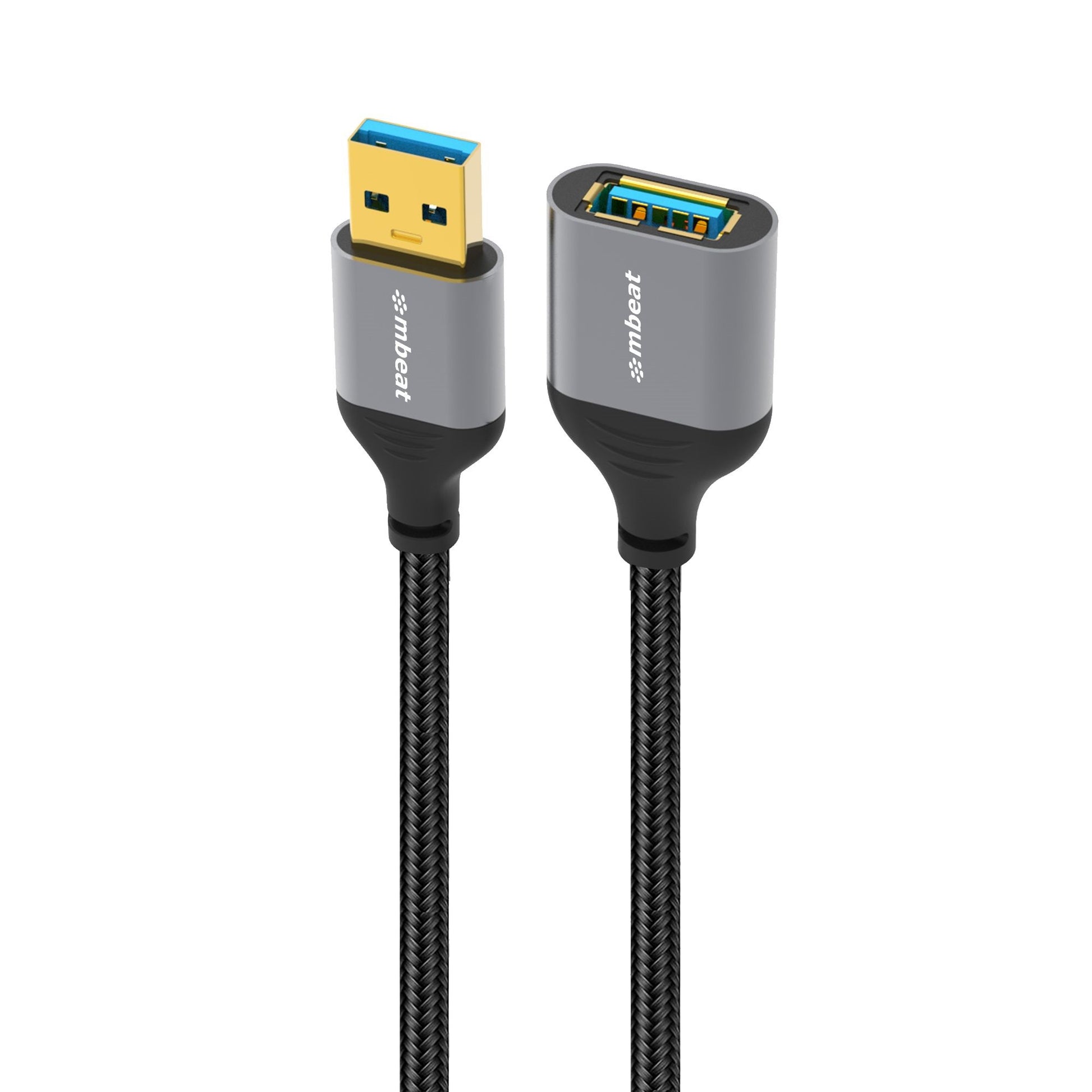 mbeat Tough Link 1.8m USB 3.0 to USB 3.0 Extension Cable  Plug-and-Play Adaptive image 0