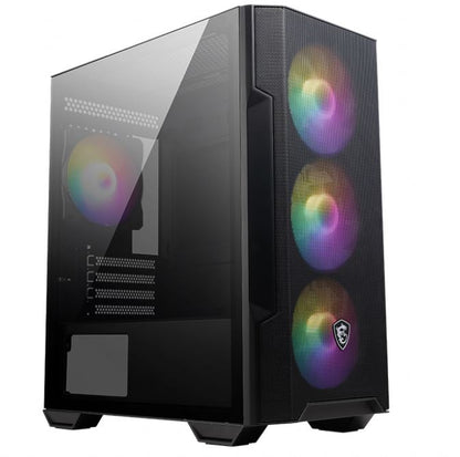 MSI MAG FORGE M100R Micro ATX Case, 1x USB 3.2, 2x USB 2.0, 1x Audio, 1x Mic, 4x image 0
