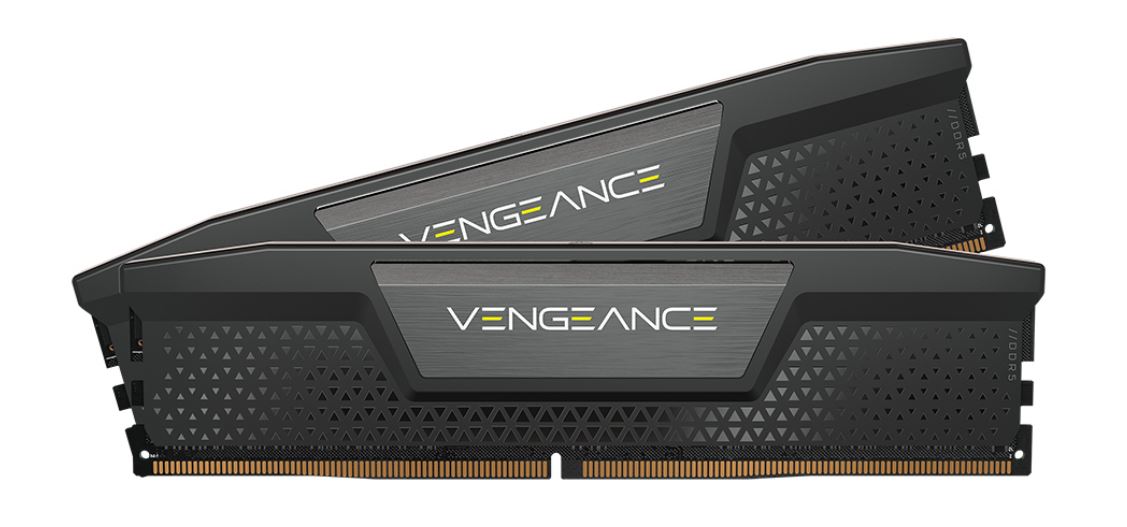 Corsair Vengeance 64GB (2x32GB) DDR5 UDIMM 5600Mhz C40 1.25V Black Desktop PC Ga image 0