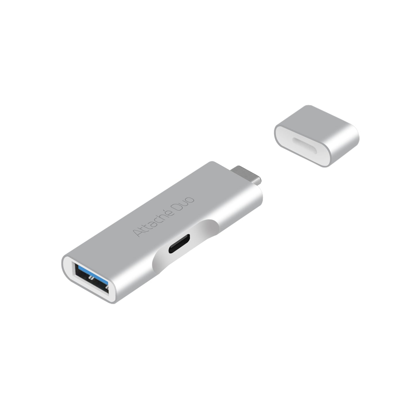 (LS) mbeat®  Attach Duo Type-C To USB 3.1 Adapter With Type-C USB-C Port -Suppo image 0