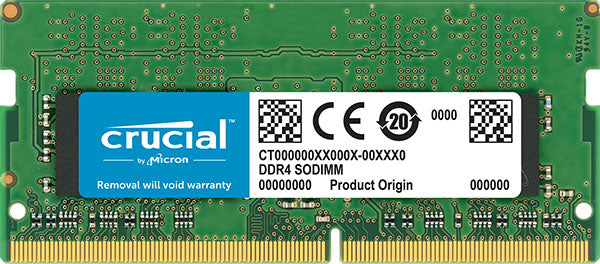Crucial 8GB (1x8GB) DDR4 SODIMM 3200MHz CL22 1.2V Single Ranked Laptop Laptop Me image 0