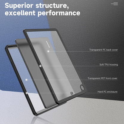 Generic Samsung Galaxy Tab A9+ WaterProof Case Black - Support Smart Control Key image 2