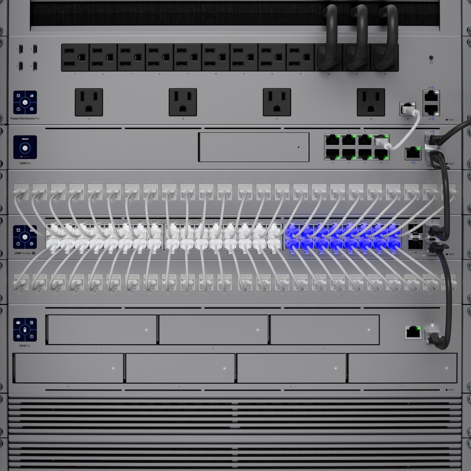 Ubiquiti Pro Max 48, 48-port, Layer 3 Etherlighting Switch, 2.5 GbE, 16 GbE RJ45 image 3