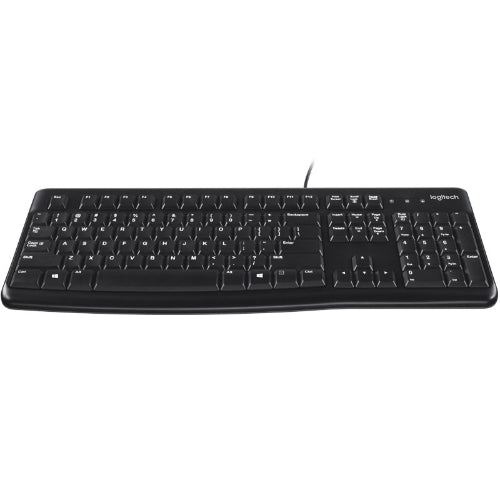 Logitech K120 Wired Keyboard Quiet typing Spill-resistant Durable keys Thin prof image 2