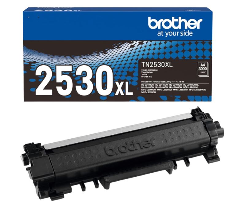 Brother TN-2530XL **NEW** MONO LASER TONER - HIGH YIELD CARTRIDGE TO SUIT MFC-L2 image 2