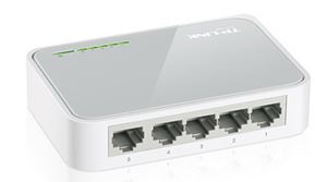 TP-Link TL-SF1005D 5-port 10/100M mini Desktop Switch, 5 10/100M RJ45 ports, Pla image 0