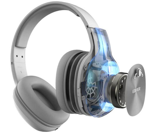 Edifier W800BT PLUS Bluetooth Over the Ear Wireless Headphones Black - Microphon image 1