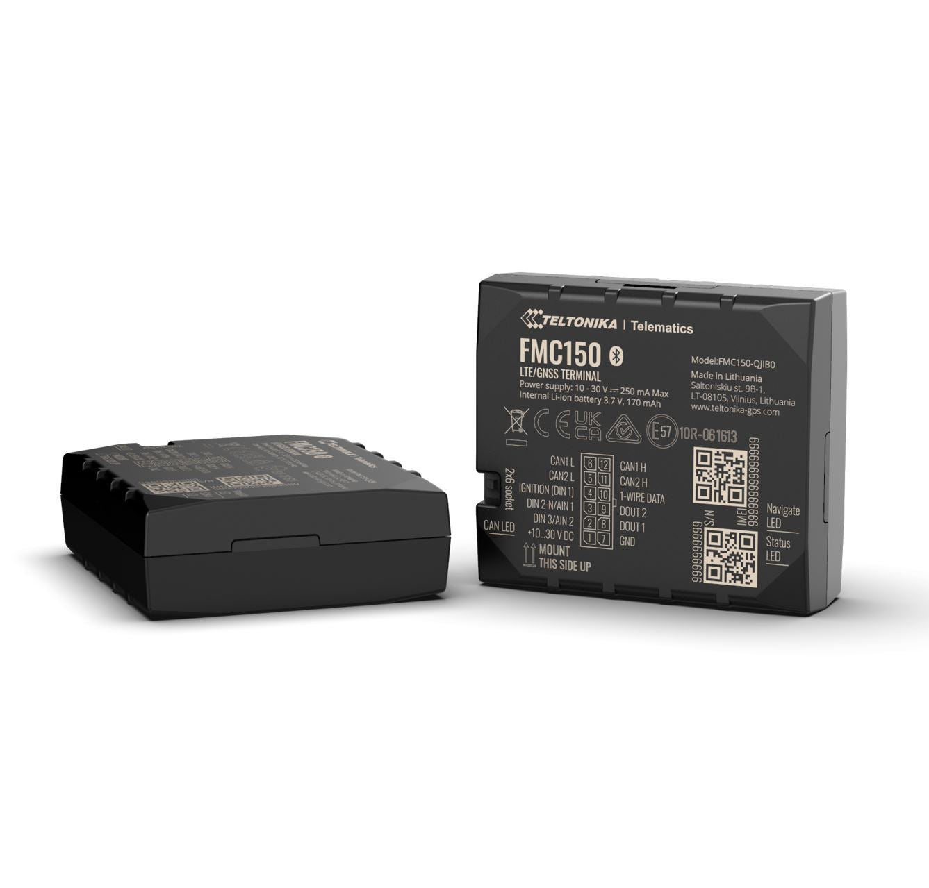 Teltonika FMC150 - Advanced 4G LTE Cat 1 GPS tracker with integrated CAN data pr image 0