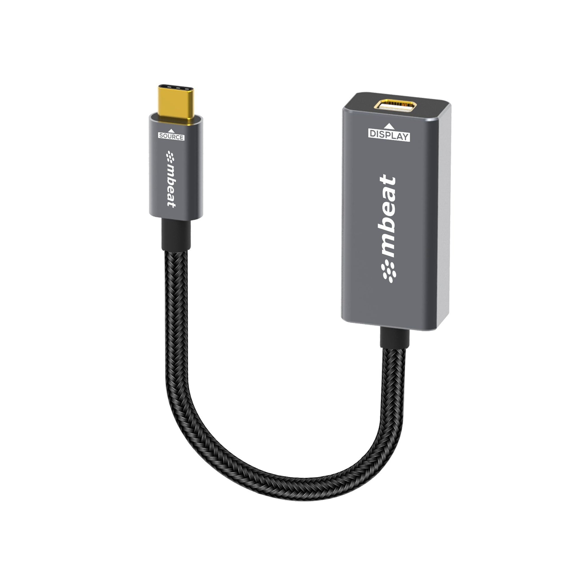 mbeat Tough Link USB-C to Mini DisplayPort Adapter  Host Interface: USB-C 3.2 Ge image 0